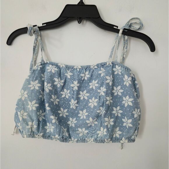 Billabong Wrangler Floral Crop Top New - Picture 3 of 9
